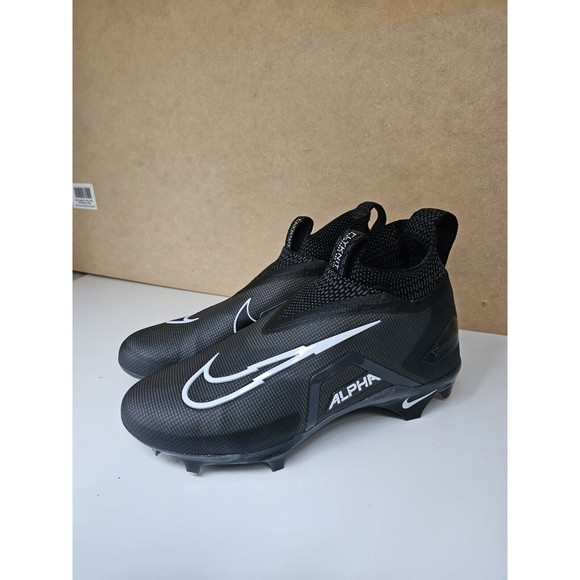 Nike Alpha Menace Elite 3 Black White Football Cleats CT6648-010 Men\'s Size 8 main image 9
